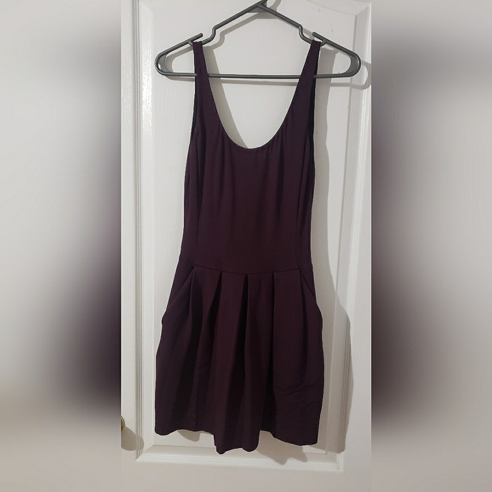 Aritzia Wilfred pocket pleated dress mini